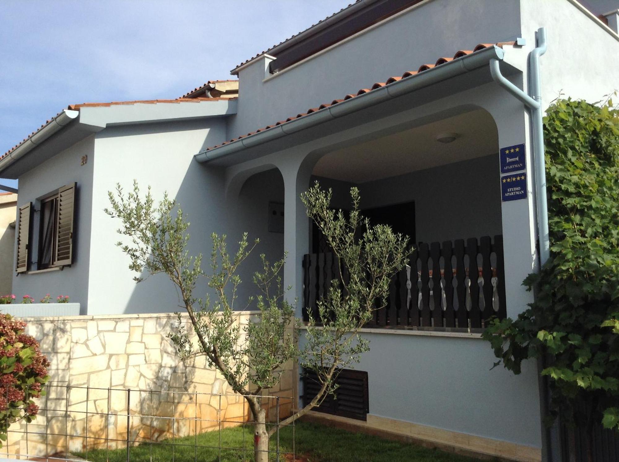 The Blue House Apartment Vinkuran Exterior foto